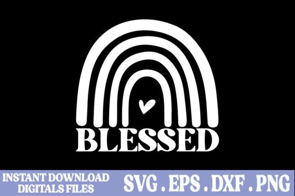 Blessed Christian SVG: Graphics for T-Shirt Designs