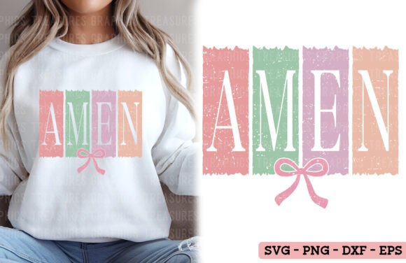 Christian PNG SVG Amen Easter Coquette Graphics Review