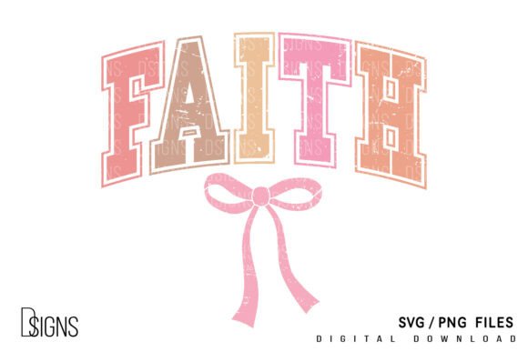 Easter Svg Christian Faith Coquette Bow Graphics & T-Shirt Designs